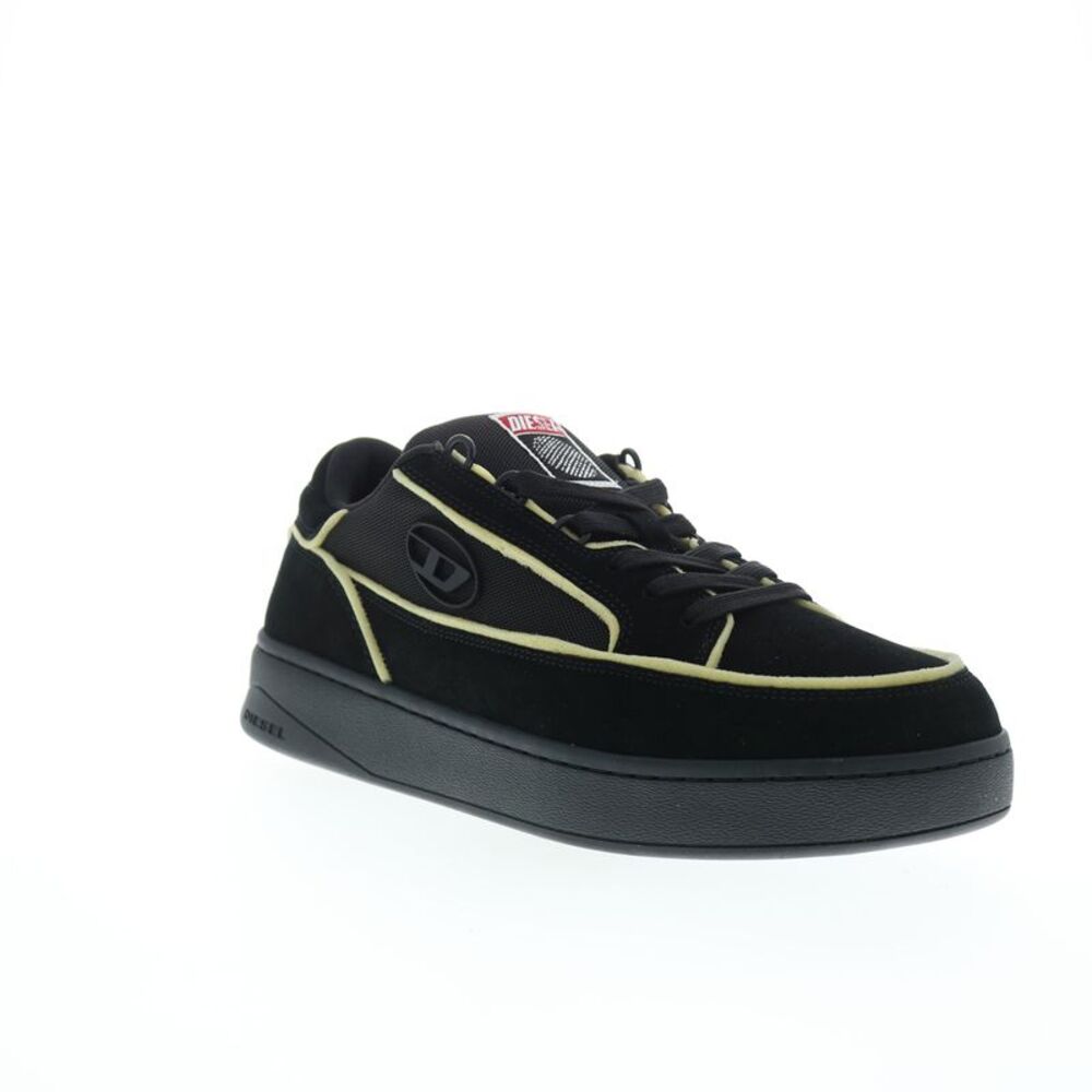 Diesel Mens S-Sinna Low X Black Shoes (NWT) - Picture 2 of 7